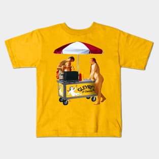 The Hotdog Bath Kids T-Shirt